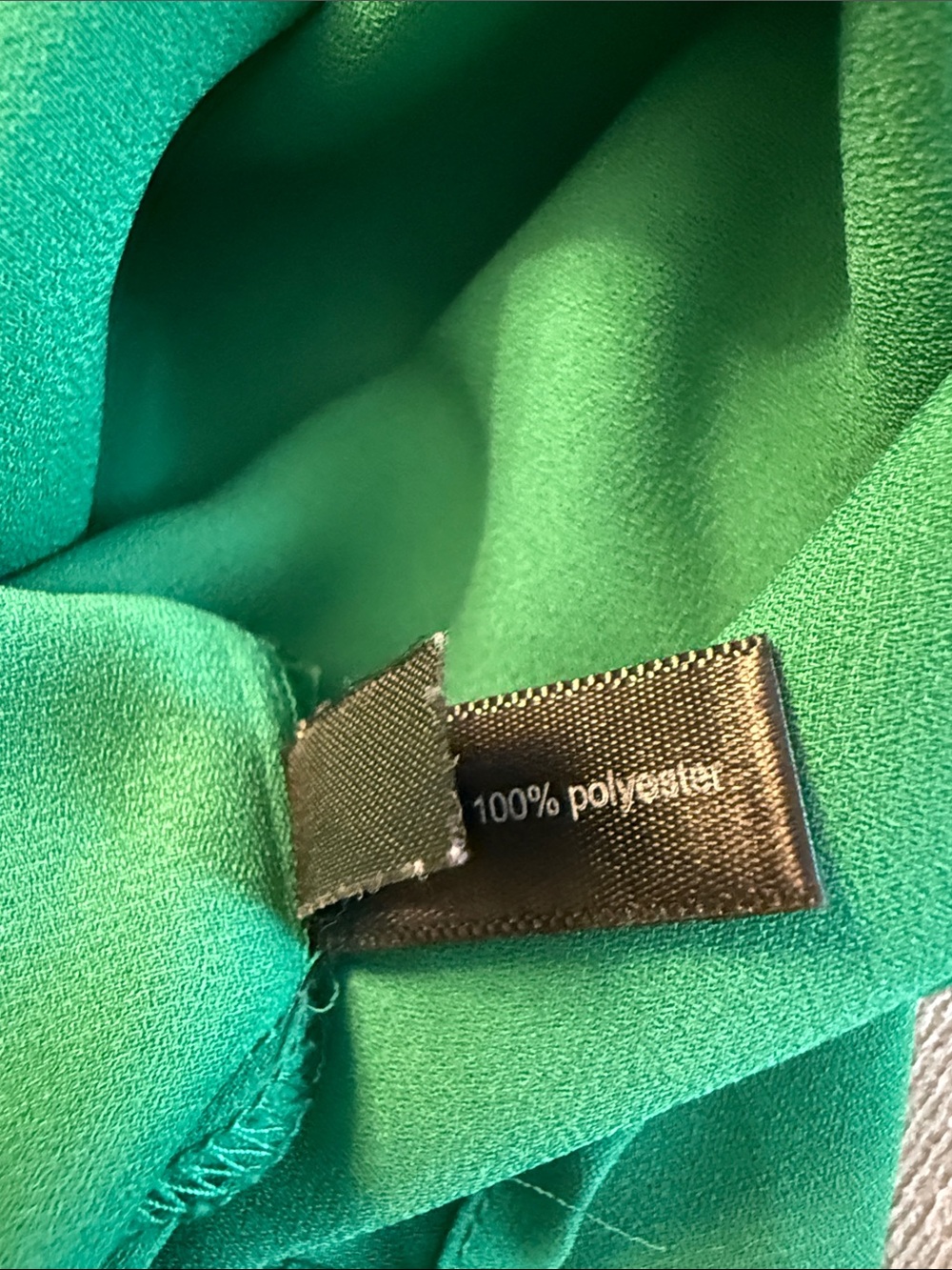 The Limited Green Portofino Style Blouse Size Large Button Front Career Top - Picture 4 of 13